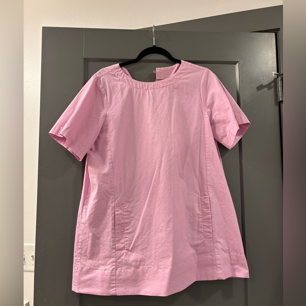 Amazon Light Pink Short Sleeve Dress